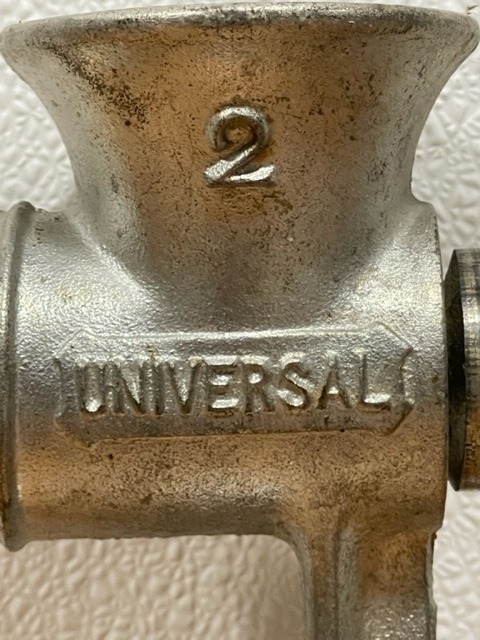 lot 56 image: Universal No 2 Meat and Food Grinder