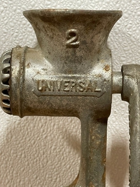 lot 55 image: Universal No 2 Meat and Food Grinder