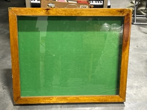 lot 46 image: Wooden Display Case