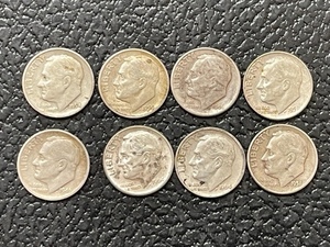 Roosevelt Silver Dimes