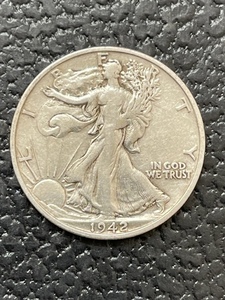 1942-S Walking Liberty Half Dollar