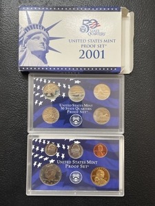 2001 U.S. Mint Proof Set