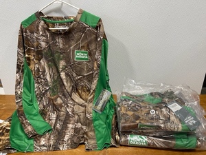New Mens ND Camo Long Sleeve Shirts