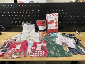 Baby Clothes, Bandanas, Throw NEW