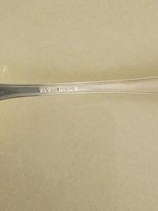 lot 70 image: Wallace Sterling Silver Gravy Ladle, 28 grams