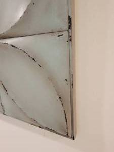 lot 85 image: Moss Metal Petal Wall Art