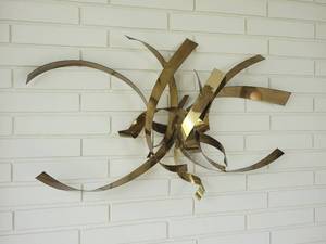 lot 21 image: Astounding Fine Art Pressed Metal Sculpture