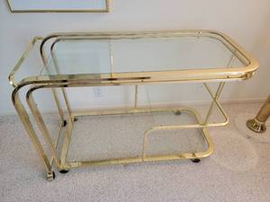 lot 46 image: Amazing MCM Modular Tea Cart
