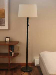lot 111 image: Sleek Contemporary Floor Lamp