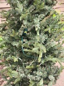 lot 134 image: Festive Artificial Christmas Tree