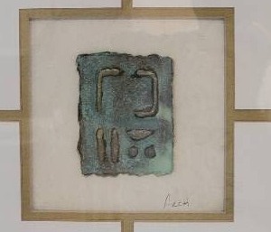 lot 24 image: Signed Original Fine Art Mixed Media by Arch
