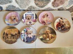 lot 12 image: 7 Piece Mixed Lot of Collectors Plates