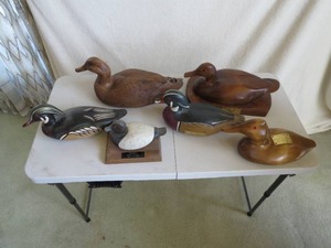 lot 113 image: 6 Piece lot of Duck Trophies