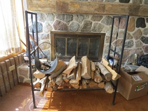 lot 126 image: Wood Storage Rack