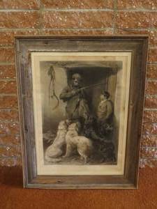 lot 143 image: Richard Ansdell Morning Print Ready To Start For The Moors