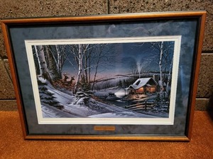 lot 42 image: Terry Redlin Evening With Friends Print 1989