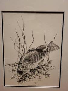 lot 49 image: Don Balke  Small-Mouth Black Bass