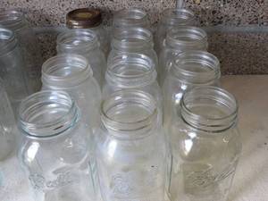 lot 177 image: 12 - Ball Canning Jars with Regular Mouth