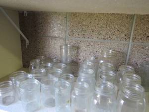 lot 179 image: Mixed Lot of Canning Jars - 27 Assorted Sizes