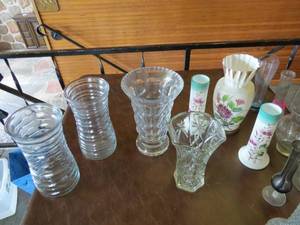 lot 217 image: Mixed Lot Of Vases