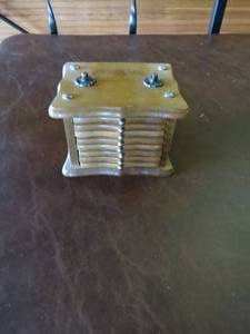 lot 221 image: Wood And Cork Coaster Set