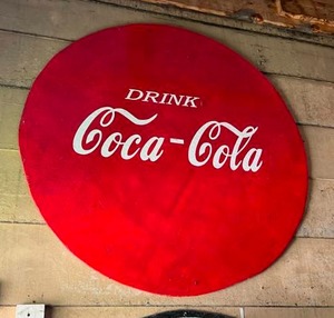 lot 143 image: Coca-Cola & Pepsi-Cola Wood Signs - 4 Total