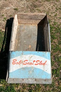 lot 14 image: Rare Bob Scat Sled