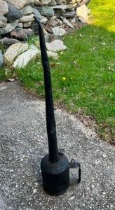 lot 34 image: Vintage Tall Oil Can