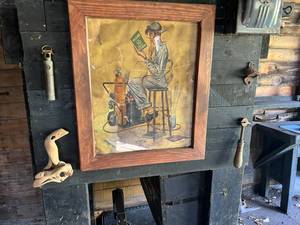 lot 44 image: Welding Artwork & Items on Wall