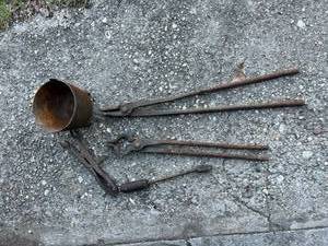 lot 48 image: Blacksmith Tools