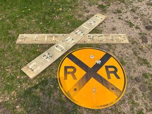 lot 107 image: Rail Road Signs