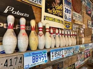 lot 206 image: Bowling Pins