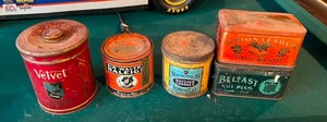 lot 246 image: Vintage Tobacco Tins