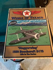 lot 255 image: Wings of Texaco Scaled Replica Airplane