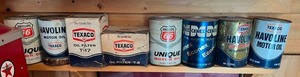 lot 267 image: Oil Cans & Filters