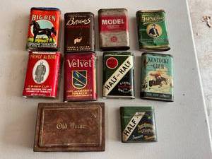 lot 355 image: Tobacco Tins