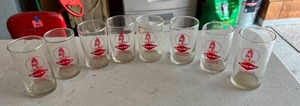 lot 357 image: Vintage Grain Belt Beer Glasses