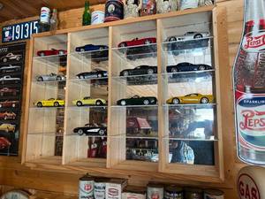lot 276 image: Display Rack & All Corvettes Inside It