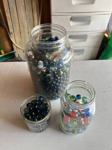 lot 296 image: Glass Marbles