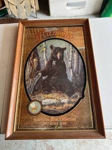 lot 297 image: Hamms Beer Bear Mirror First in a Series
