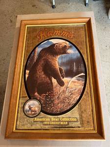lot 300 image: Hamms Beer Bear Mirror Fourth in a Series