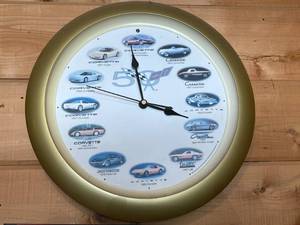 lot 306 image: Corvette Clock