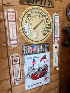 lot 314 image: 4 Advertising Thermometers