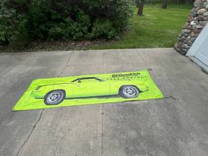 lot 352 image: Large BF Goodrich Banner