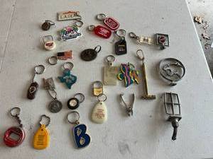 lot 410 image: Key Chains & Hood Ornaments