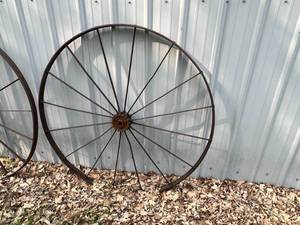 lot 494 image: 53 Steel Wheel