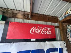lot 506 image: Coca-Cola Sign