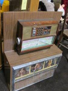 lot 36 image: Wall mounted Jukebox all in one uni...