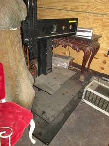 lot 37 image: Flat screen TV entertainment center...