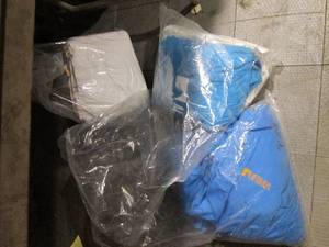 lot 64 image: 3 bags of Afton Alps shirts, might ...